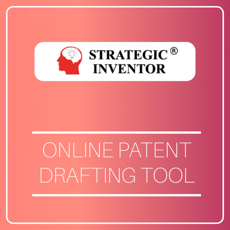 Strategic Inventor Online Patent Drafting Tool